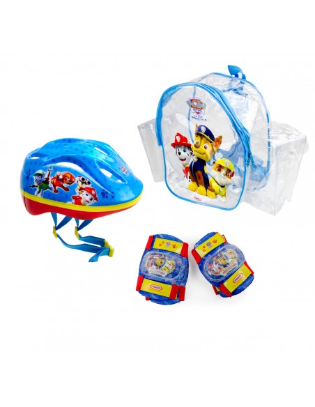 PAW PATROL -  SET 3 PROTECTIONS: CASQUE T S+ COUDIERES + GENOUILLERES